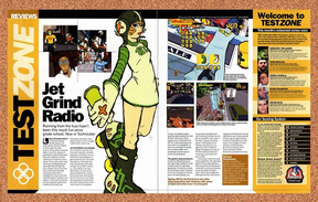 2000 Jet Grind Radio Dreamcast Original Advertisement / Retro Promo vr3