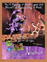 1997 The Neverhood PC Original Advertisement / Retro Promo v1
