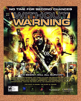 2005 Without Warning Xbox Original Advertisement / Retro Promo v1