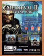 Medieval II Total War PC Original 2007 Vintage Ad - RTS Video Game Promo
