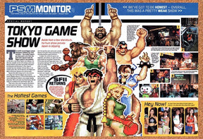 Street Fighter Original 2003 Vintage Ad - Tokyo Game Show Video Game Promo