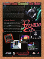 Persona 1 PS1 Original 1997 Ad Authentic ATLUS RPG Video Game Promo