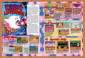 1993 Kirbys Adventure NES Original Advertisement / Retro Wall Art v2