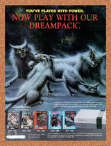 1990 Color Dreams NES Games Original Advertisement / Retro Wall Art v1