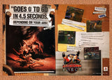 1998 Fighting Force PS1 Original Advertisement / Retro Promo v1