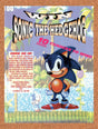 1991 Sonic Sweepstakes Original Advertisement / Retro Wall Art v14