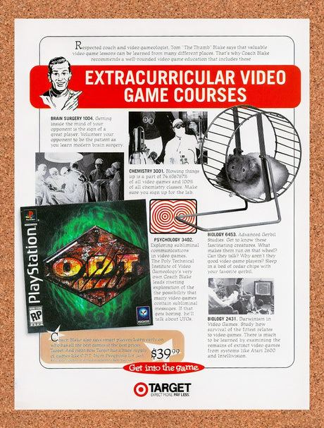 1998 ODT Target Original Advertisement / Retro Wall Art v2