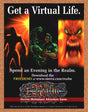The Realm PC Original 1999 Print Ad Authentic Early MMORPG Video Game Art Promo