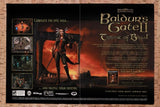 2001 Baldurs Gate 2 Throne Of Bhaal PC Original Ad / Retro Wall Art v2