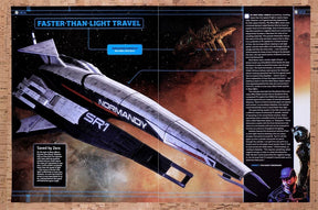 2013 Mass Effect SSV Normandy SR-1 Faster-Than-Light Travel Original Ad v2