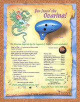 Zelda GameCube Original 2002 Ad Authentic Ocarina Video Game Sweepstakes Promo