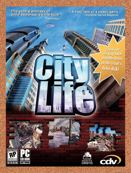 2006 City Life PC Original Advertisement / Retro Promo v1