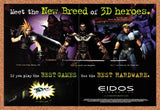 1999 Eidos PC Games 3dfx Original Advertisement / Retro Promo v9