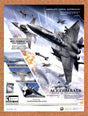 2008 Ace Combat 6 Fires Of Liberation Xbox 360 Original Ad / Retro Wall Art v1