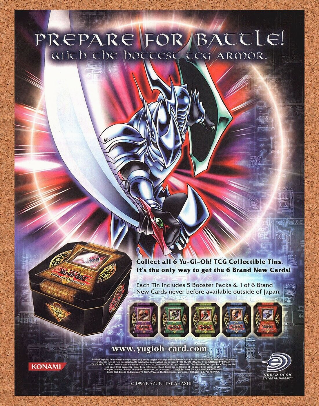 Original 2003 Yu-Gi-Oh Card Game Vintage Ad - Retro Retail Promo Wall Art 2