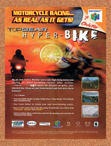 Top Gear Hyper-Bike N64 Original 2000 Vintage Ad - Video Game Promo