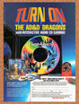 1994 Advanced D&D First Quest Audio CD Game Original Ad / Retro Wall Art v2