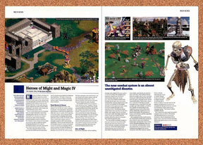 2002 Heroes Of Might and Magic IV PC Original Advertisement / Promo vr1