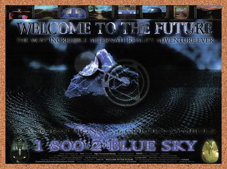 1996 Welcome To The Future PC Original Advertisement / Retro Promo v1