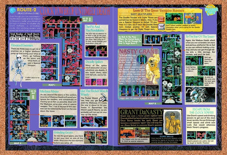 1990 Castlevania III Dracula's Curse Clock Tower Untimely Death Original Ad vr3