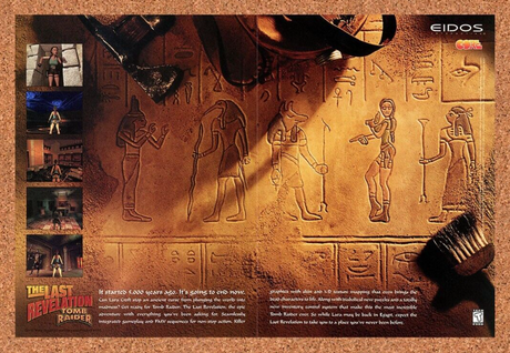 Tomb Raider The Last Revelation PC Original 1999 Ad Authentic Video Game Promo