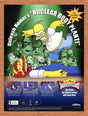2001 Simpsons Wrestling PS1 Original Advertisement / Retro Promo v1