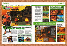 2002 Rygar The Legendary Adventure PS2 Original Advertisement / Retro Promo vr1