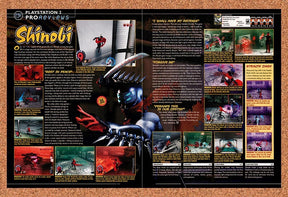 2002 Shinobi PS2 Original Advertisement / Retro Promo vr3