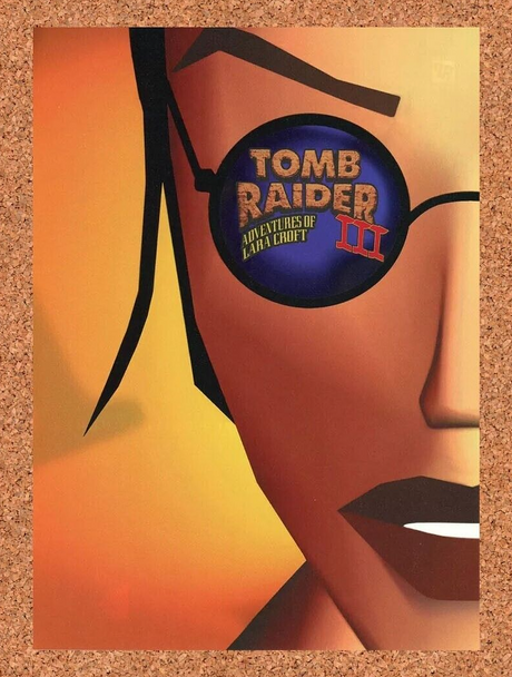 Tomb Raider III PS1 Original 2000 Ad - PlayStation Video Game Promo