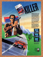 1989 Techno Cop Amiga Original Advertisement / Retro Wall Art v1