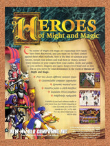 1995 Heroes Of Might and Magic PC Original Advertisement / Retro Promo v7