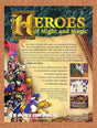 1995 Heroes Of Might and Magic PC Original Advertisement / Retro Promo v7