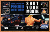 WWE Smackdown Shut Your Mouth PS2 Original 2003 Ad Authentic Video Game Promo