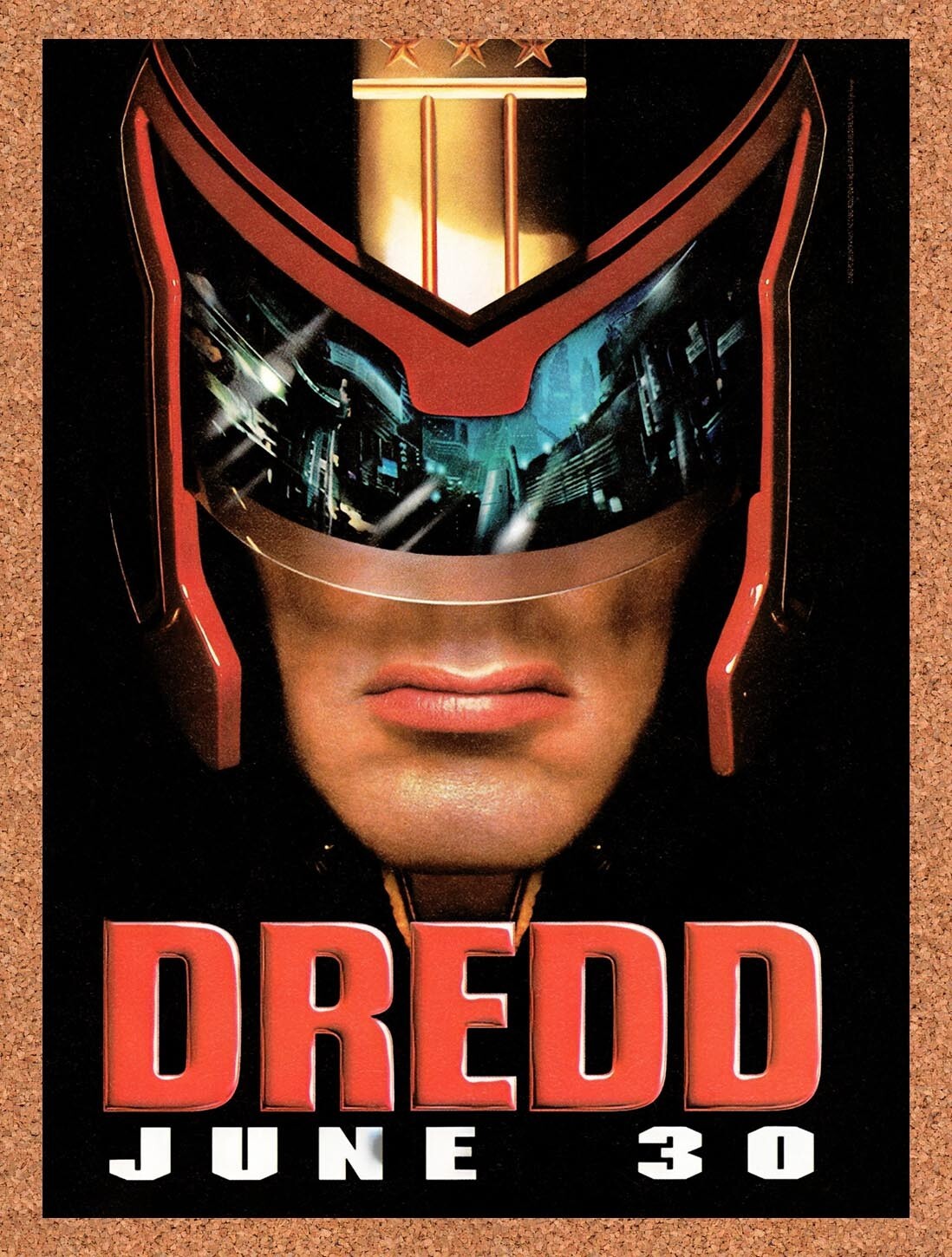 1995 Judge Dredd SNES Original Advertisement / Retro Wall Art v4