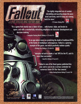 Fallout PC Original 1998 Print Ad Authentic Role-Playing Video Game Art Promo