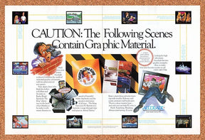 Accolade PC Games Original 1991 Vintage Ad - Search The King Promo