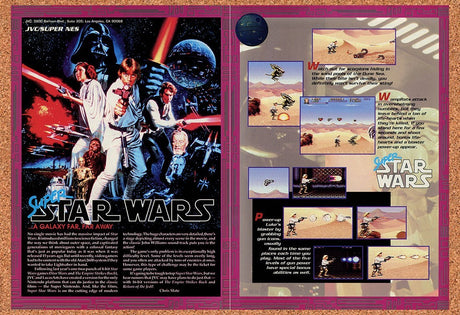1992 Super Star Wars SNES Original Advertisement / Retro Promo vr1