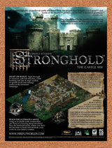 2001 Stronghold PC Original Advertisement / Retro Promo v3
