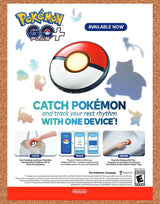 Pokemon Go Plus Mobile Original 2023 Vintage Ad - Video Game Promo