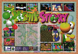 1998 Yoshi's Story N64 Original Advertisement / Retro Promo vr2