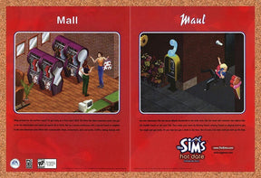 2001 Sims Hot Date PC Original Advertisement / Retro Promo v2