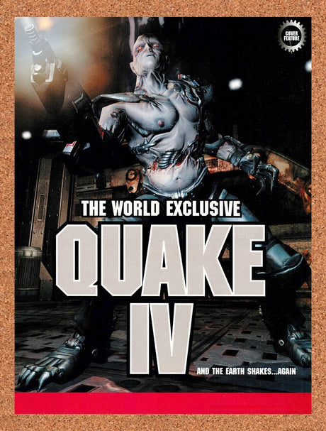 2004 Quake IV World Exclusive Preview Original Advertisement / Retro Promo vr2
