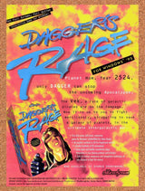 1995 Dagger's Rage PC Original Advertisement / Retro Promo v2