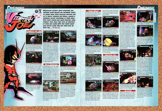 Viewtiful Joe GameCube Original 2003 Vintage Ad - Video Game Review Promo