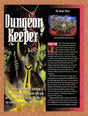 1996 Dungeon Keeper PC Original Advertisement / Retro Promo v2