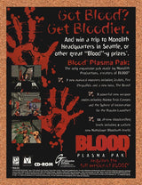 1997 Blood Plasma Pak PC Original Advertisement / Retro Promo v1