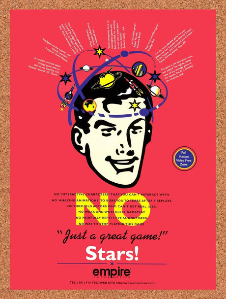 1997 Stars! PC Original Advertisement / Retro Promo v2