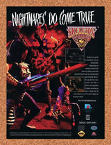 Skeleton Warriors PS1 Original 1997 Ad Authentic Sega Video Game Promo