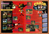 1998 Crash Bandicoot 2 Cortex Strikes Back PS1 Original Ad / Promo vr2