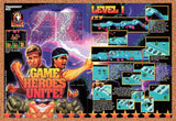 1993 Battletoads And Double Dragon NES Original Ad / Retro Wall Art v2
